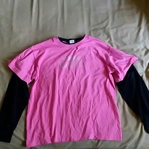 Rhinestone layered tee